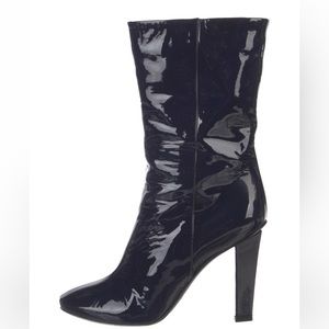 JIMMY CHOO PATENT BOOTS PRISTINE!